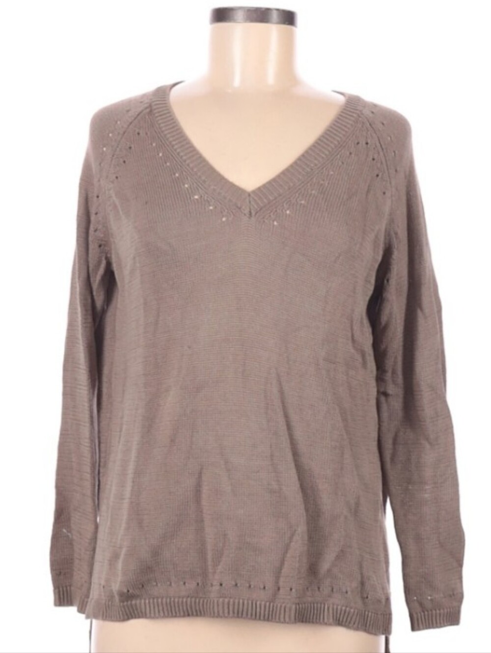 525 America Brown Pullover Sweater Women's Size XS